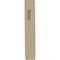Ekena Millwork 1 3/4"W x 6"D x 10"H Clarksville Bracket, Rubberwood BKTW02X06X10CVRW - alternate 2